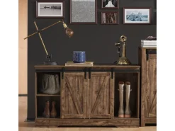 SoBuy Küchenschränke<Sideboard Wohnzimmerschrank Kommode Küchenschrank TV-Schrank FSB60-N