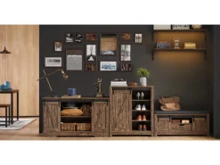 SoBuy Küchenschränke<Sideboard Wohnzimmerschrank Kommode Küchenschrank TV-Schrank FSB60-N