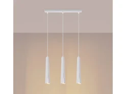 Hot Sollux Lighting Hängeleuchte Prysm 3L Weiß
