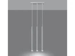 Sollux Kücheninseln<Lighting Hängeleuchte Pastelo 3 Weiß