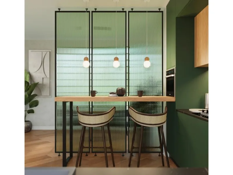 Sollux Lighting Hängeleuchte Pekka 3P Weiß/Naturfarbenes Holz< Kücheninseln