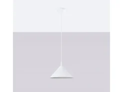 New Sollux Lighting Pendelleuchte Zuma Weiß