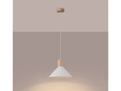 Hot Sollux Lighting Pendelleuchte Jaga Weiß