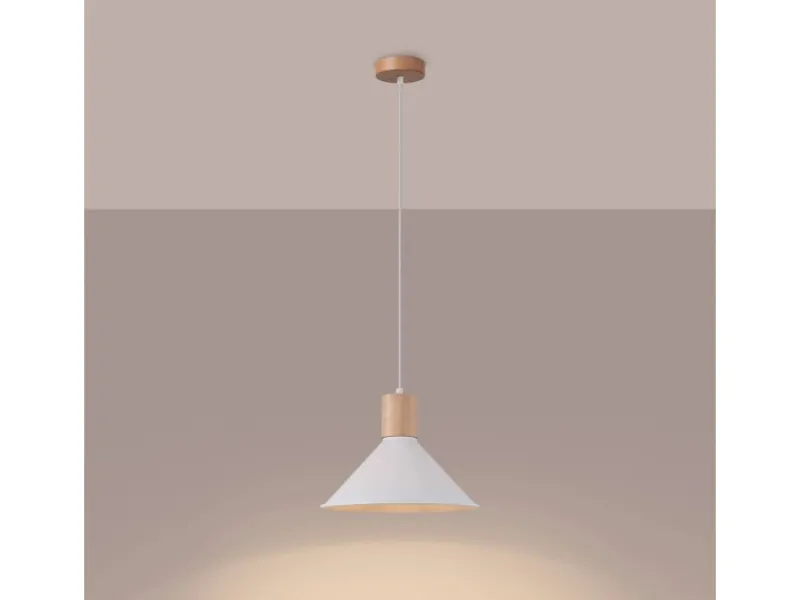 Hot Sollux Lighting Pendelleuchte Jaga Weiß