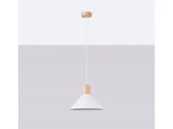 Hot Sollux Lighting Pendelleuchte Jaga Weiß