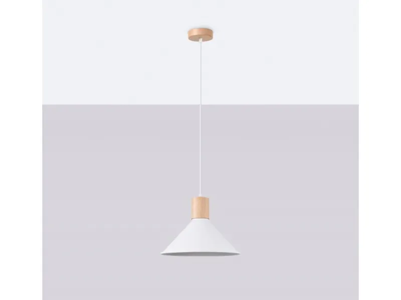 Hot Sollux Lighting Pendelleuchte Jaga Weiß