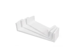 Songmics Schweberegal 3er Set Weiß< Küchenregale