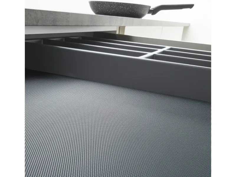 New SOTECH Antirutschmatte ORGA WEAVE 425 mm Schiefergrau Zuschneidbar