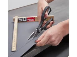 SOTECH Küchenhelfer<Antirutschmatte ORGA WEAVE 825 mm Schiefergrau Zuschneidbar