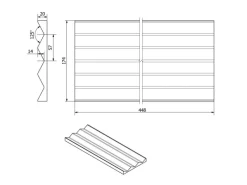 Sale SOTECH Bambus Gewürzeinsatz 448 x 174 x 20 mm Für ORGA-BOX 1 Besteckeinsätze Ab 497 mm 600 mm Korpusbreite