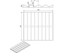 SOTECH Bambus Gewürzeinsatz B230 x T473mm