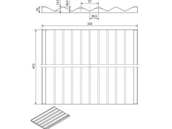 SOTECH Bambus Gewürzeinsatz B310 x T473mm< Besteckkästen