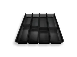 SOTECH Besteckkästen<Cuisio Besteckeinsatz 500 mm Höhe 55 mm Transluzent Anthrazit Für Blum Legrabox 473 mm