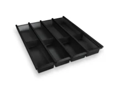 SOTECH Besteckkästen<Cuisio Besteckeinsatz 500 mm Höhe 55 mm Transluzent Anthrazit Für Blum Legrabox 473 mm