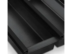 SOTECH Besteckkästen<Cuisio Besteckeinsatz 500 mm Höhe 55 mm Transluzent Anthrazit Für Blum Legrabox 473 mm