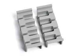 SOTECH Cuisio Besteckeinsatz 55mm Transluzent Graphitgrau mit Messerblock Für Blum Legrabox 473mm Korpusbreite 1000mm< Besteckkästen