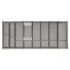 SOTECH Besteckkästen<Cuisio Besteckeinsatz 55mm Transluzent Graphitgrau mit Messerblock Für Blum Legrabox 473mm Korpusbreite 1200mm
