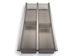 SOTECH Besteckkästen<Cuisio Besteckeinsatz 300 mm Höhe 55 mm Transluzent Graphitgrau