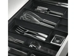 SOTECH Cuisio Besteckeinsatz 300 mm Höhe 55 mm Transluzent Anthrazit Für Blum Legrabox 473 mm< Besteckkästen