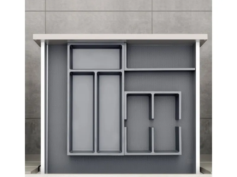 Outlet SOTECH Essensa Connect Basisset 1 Organisationssystem 50 mm Höhe Anthrazit
