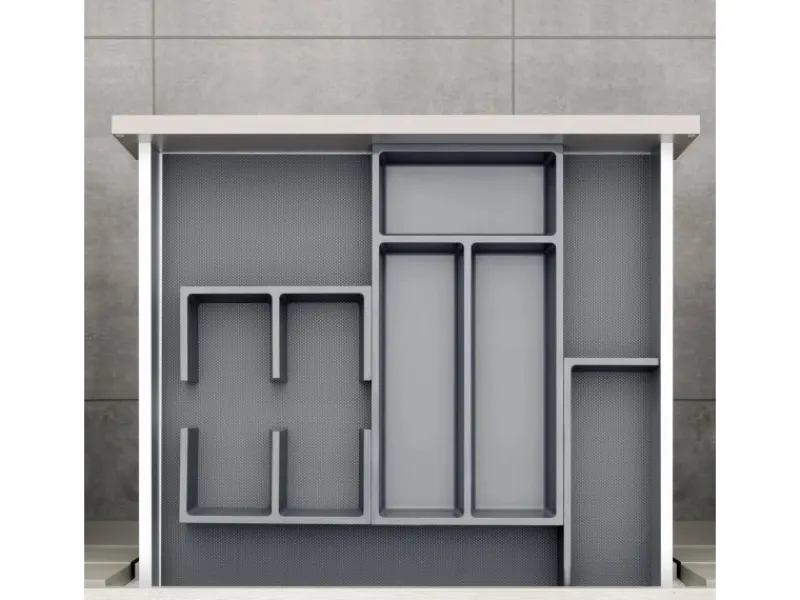 Outlet SOTECH Essensa Connect Basisset 1 Organisationssystem 50 mm Höhe Anthrazit