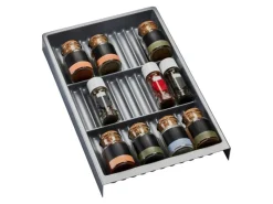 Clearance SOTECH Gewürzgläsereinsatz SEPARADO 300 x 474 x 51 mm Ab 40er Korpusbreite Silbergrau