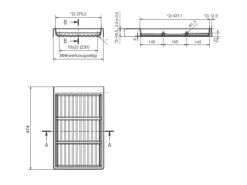 Clearance SOTECH Gewürzgläsereinsatz SEPARADO 300 x 474 x 51 mm Ab 40er Korpusbreite Silbergrau