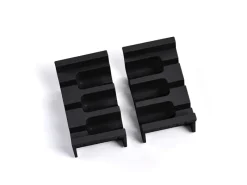 SOTECH Messereinsatz Für 100er Cuisio Schubladeneinsatz Anthrazit 93 x 44 x 53 mm Für 3 Messer< Besteckkästen