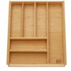SOTECH ORGA-BOX 3 Bambus Besteckeinsatz Für 50er Schublade 473x397x56 mm mit 6 Fächer Für Nobilia Küchen Ab August 2012< Besteckkästen