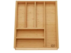 SOTECH ORGA-BOX 3 Bambus Besteckeinsatz Für 50er Schublade 473x397x56 mm mit 6 Fächer Für Nobilia Küchen Ab August 2012< Besteckkästen