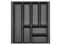 Discount SOTECH ORGA-BOX-2 Besteckeinsatz Tiefe 462 mm Höhe 50,5 mm Für Nobilia Küchen Canvas Struktur Breite 409 mm Anthrazit