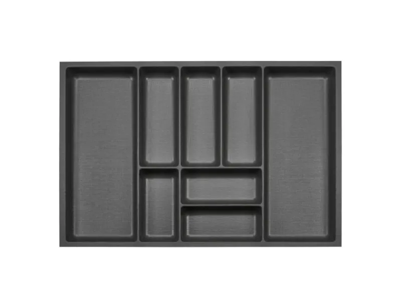 Outlet SOTECH ORGA-BOX-3 Besteckeinsätze Tiefe 473 mm Höhe 50,5 mm Schubladeneinsätze Breite 691 mm Anthrazit