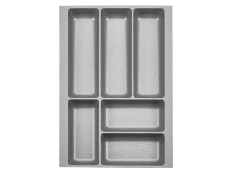SOTECH Besteckkästen<ORGA-BOX-2 Besteckeinsatz Tiefe 462 mm Höhe 50,5 mm Für Nobilia Küchen Canvas Struktur Breite 309 mm