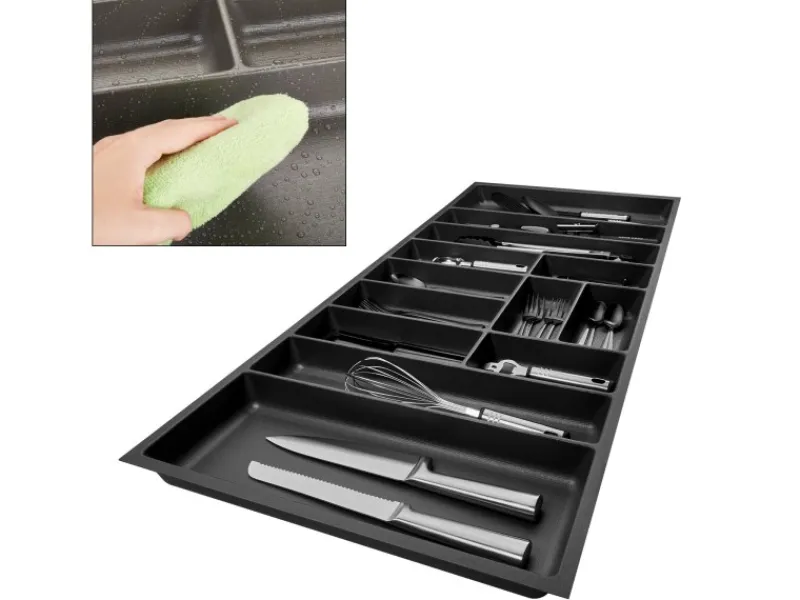 SOTECH Besteckkästen<ORGA-BOX-3 Besteckeinsätze Tiefe 473 mm Höhe 50,5 mm Schubladeneinsätze Breite 1091 mm