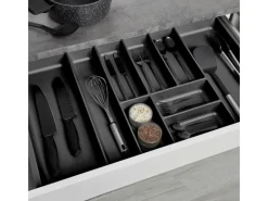 Best SOTECH ORGA-BOX-3 Besteckeinsätze Tiefe 473 mm Höhe 50,5 mm Schubladeneinsätze Breite 791 mm Anthrazit