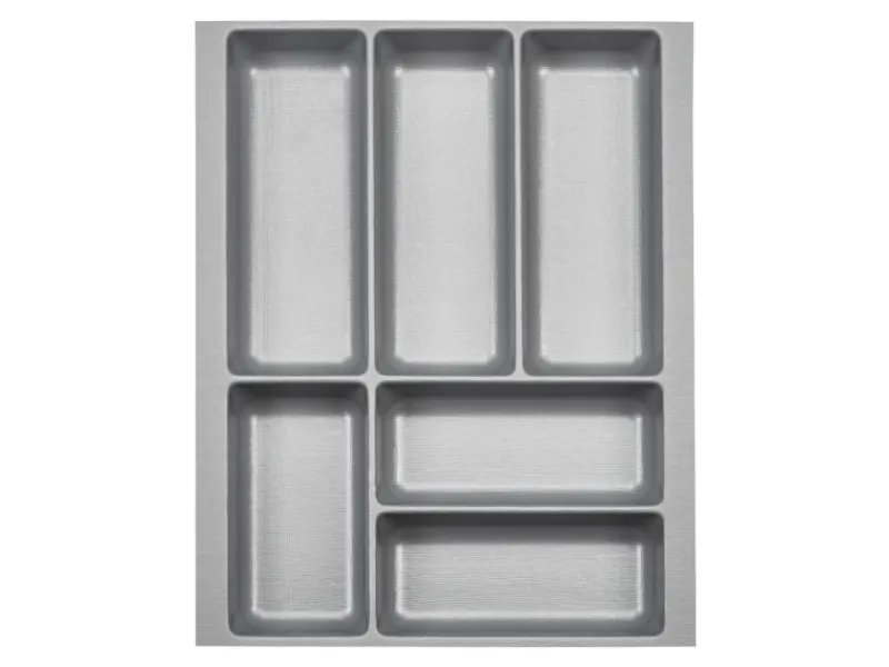 SOTECH ORGA-BOX-2 Besteckeinsatz Tiefe 462 mm Höhe 50,5 mm Für Nobilia Küchen Canvas Struktur Breite 359 mm< Besteckkästen