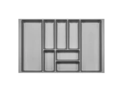 SOTECH Besteckkästen<ORGA-BOX-2 Besteckeinsatz Tiefe 462 mm Höhe 50,5 mm Für Nobilia Küchen Canvas Struktur Breite 709 mm