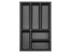 Clearance SOTECH ORGA-BOX-3 Besteckeinsätze Tiefe 473 mm Höhe 50,5 mm Schubladeneinsätze Breite 291 mm Anthrazit