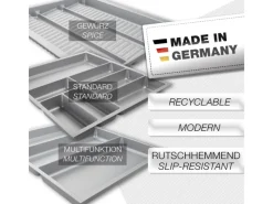 SOTECH ORGA-BOX-3 Besteckeinsätze Tiefe 473 mm Höhe 50,5 mm Schubladeneinsätze Breite 791 mm< Besteckkästen