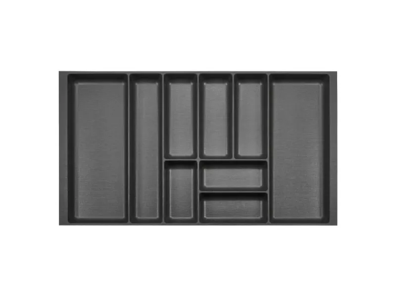 SOTECH Besteckkästen<ORGA-BOX-2 Besteckeinsatz Tiefe 462 mm Höhe 50,5 mm Für Nobilia Küchen Canvas Struktur Breite 809 mm