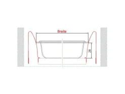 SOTECH ORGA-BOX Gewürzgläsereinsatz 488 x 473 x 28 mm Silbergrau Gewürzdoseneinsatz Für 60er Korpusbreite