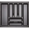 New SOTECH Orga-Box I Besteckeinsatz Lavagrau 600 mm Höhe 55 mm Für Blum Tandembox und ModernBox