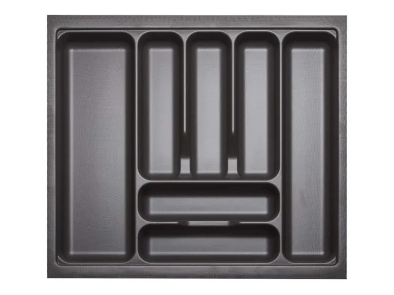 New SOTECH Orga-Box I Besteckeinsatz Lavagrau 600 mm Höhe 55 mm Für Blum Tandembox und ModernBox