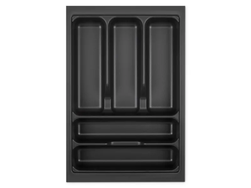 SOTECH Orga-Box I Besteckeinsatz Höhe 55 mm Lavagrau 400 mm Für Blum Tandembox und ModernBox< Besteckkästen