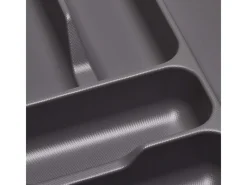 SOTECH Orga-Box I Besteckeinsatz Höhe 55 mm Oriongrau 900 mm Antirutschbeschichtung Für Blum Tandembox und ModernBox< Besteckkästen