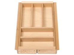 New SOTECH ORGA-BOX III Buche Besteckeinsatz Ausziehbar 40-60 cm Höhe 56 mm Für Nobilia Ab 2013 Pronorm und Brigitte Küchen