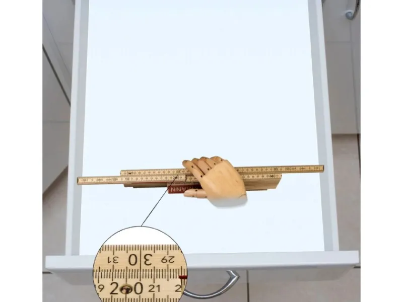 SOTECH ORGA-BOX III Eiche Besteckeinsatz 1000 mm Höhe 56 mm Für Nobilia Ab 2013 Pronorm und Brigitte Küchen< Besteckkästen