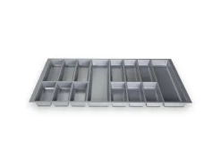 SOTECH Besteckkästen<ORGA-BOX IV UNIVERSAL Besteckeinsatz 1000 mm Höhe 53 mm Schubkasteneinsatz Besteckeinteilung
