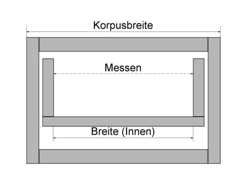 Best SOTECH Orga-Box Junker Slim Besteckeinsatz Höhe 52 mm Für Korpusbreite 500 mm Lavagrau Für JUNKER SLIM Schubladensystem