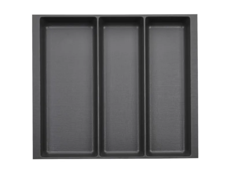 SOTECH ORGA-BOX-2 Multifunktionseinsatz Tiefe 462mm Höhe 50,5mm Für Nobilia Küche Canvas Struktur Breite 509mm< Besteckkästen